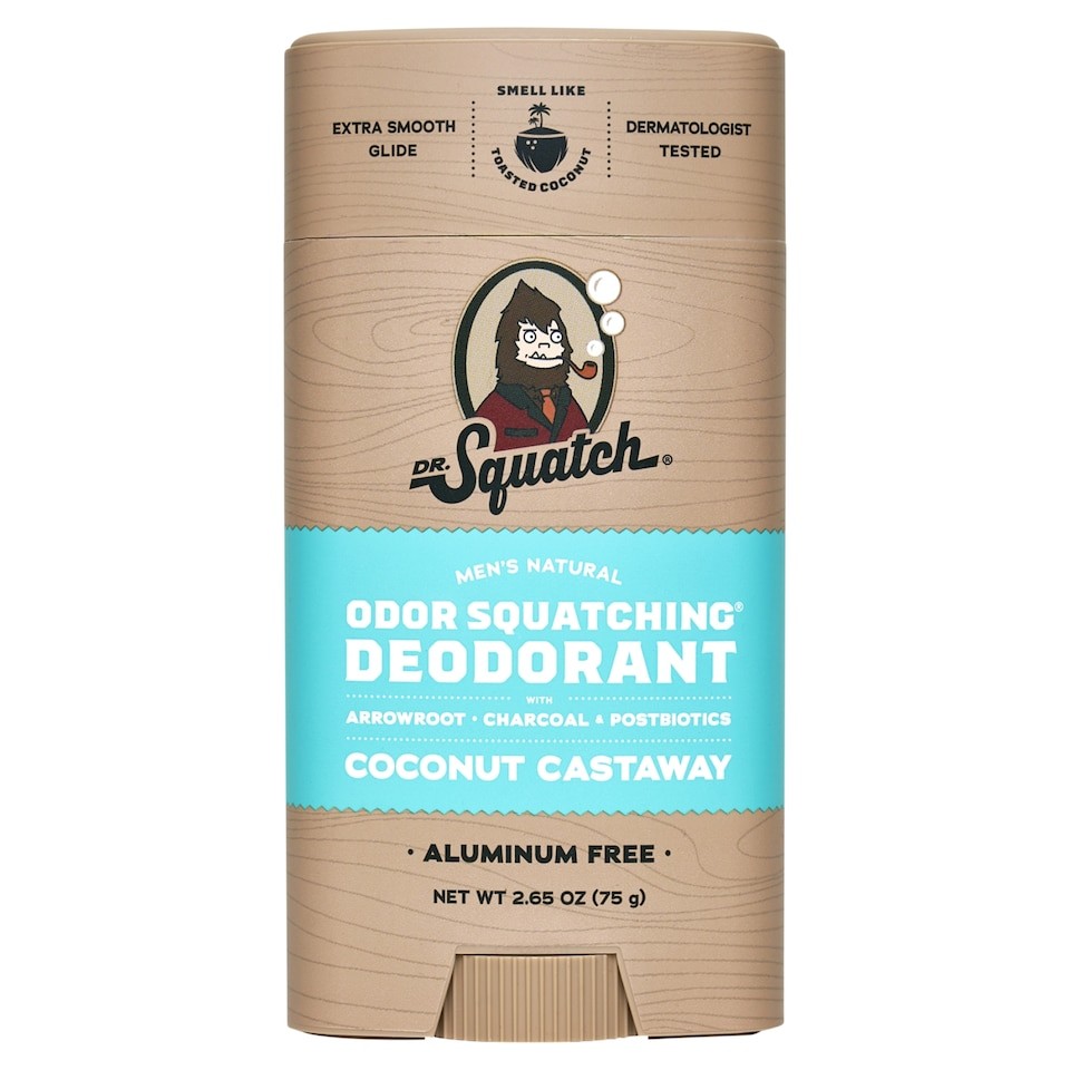 DR. Squatch Natural Stick Deodorant Coconut Castaway 75g