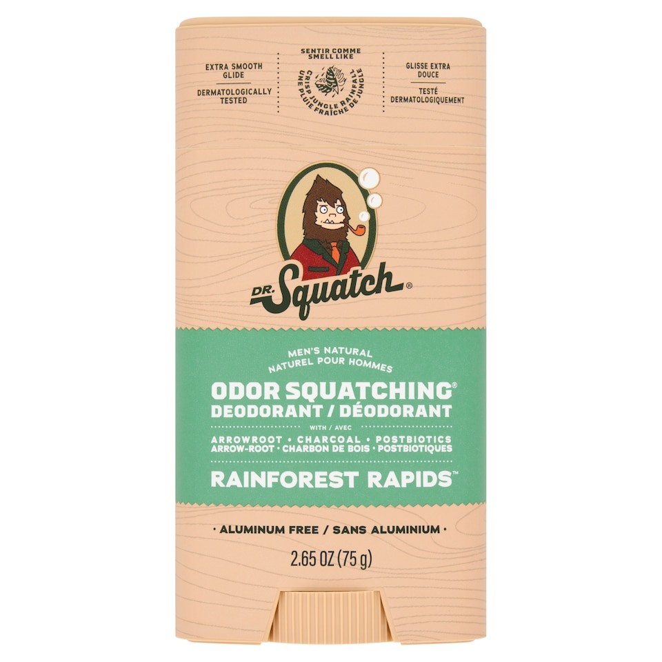 DR. Squatch Natural Stick Deodorant Rainforest Rapids 75g