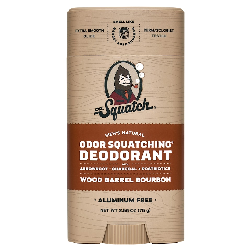 DR. Squatch Natural Stick Deodorant Wood Barrel Bourbon 75g