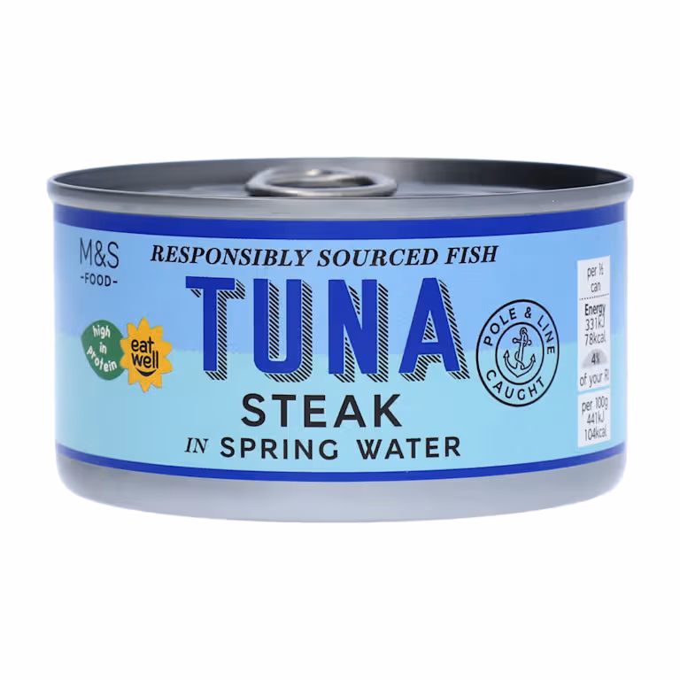 M&S Skipjack Tuna Steak in Spring Water