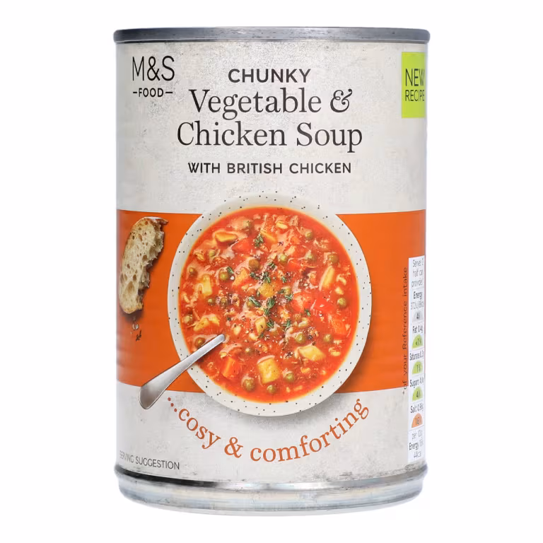 M&S Chunky Chicken and Vegetable Soup