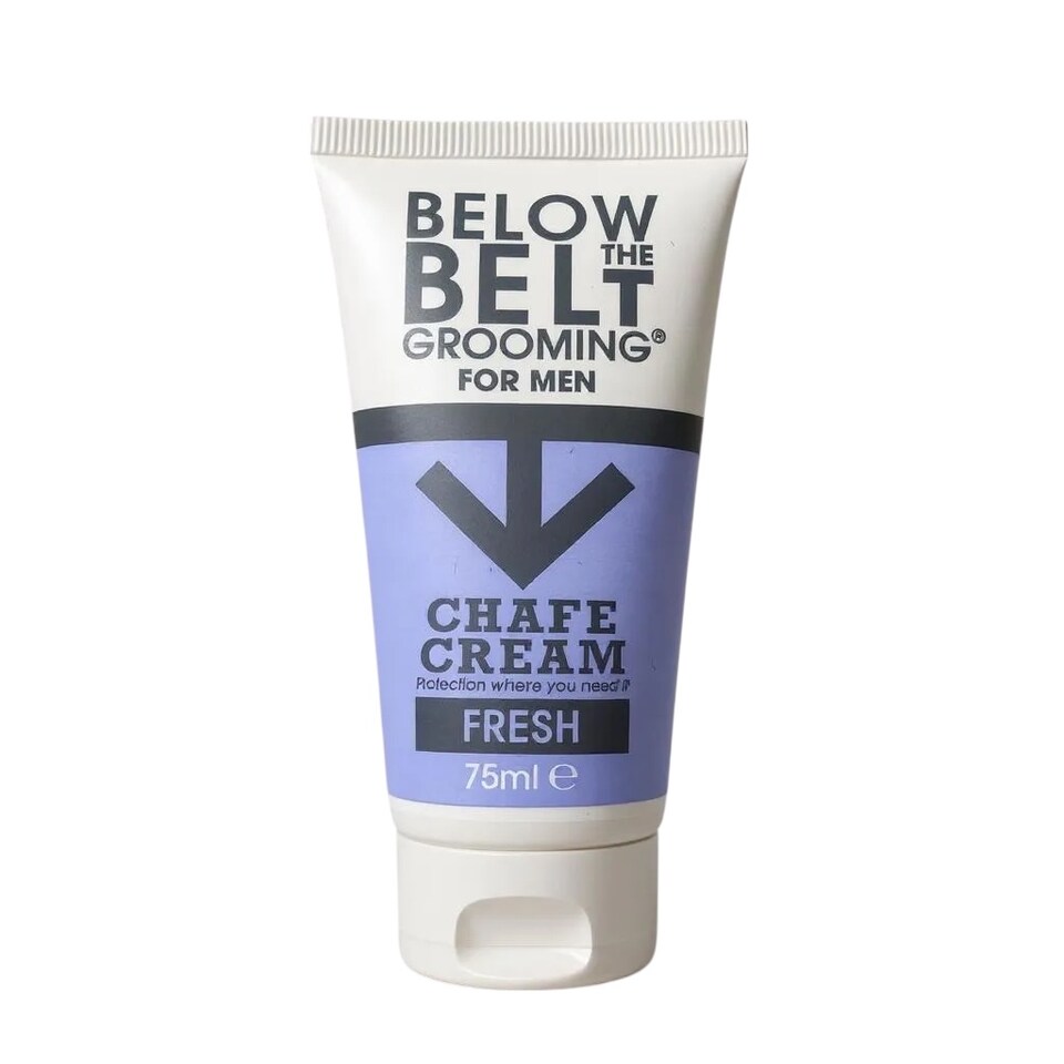 Below The Belt Men's Anti Chaffing Cream, Fresh Scent 75ml