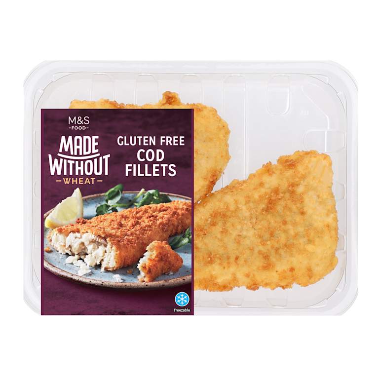 M&S Made Without Wheat Gluten Free Cod Fillets