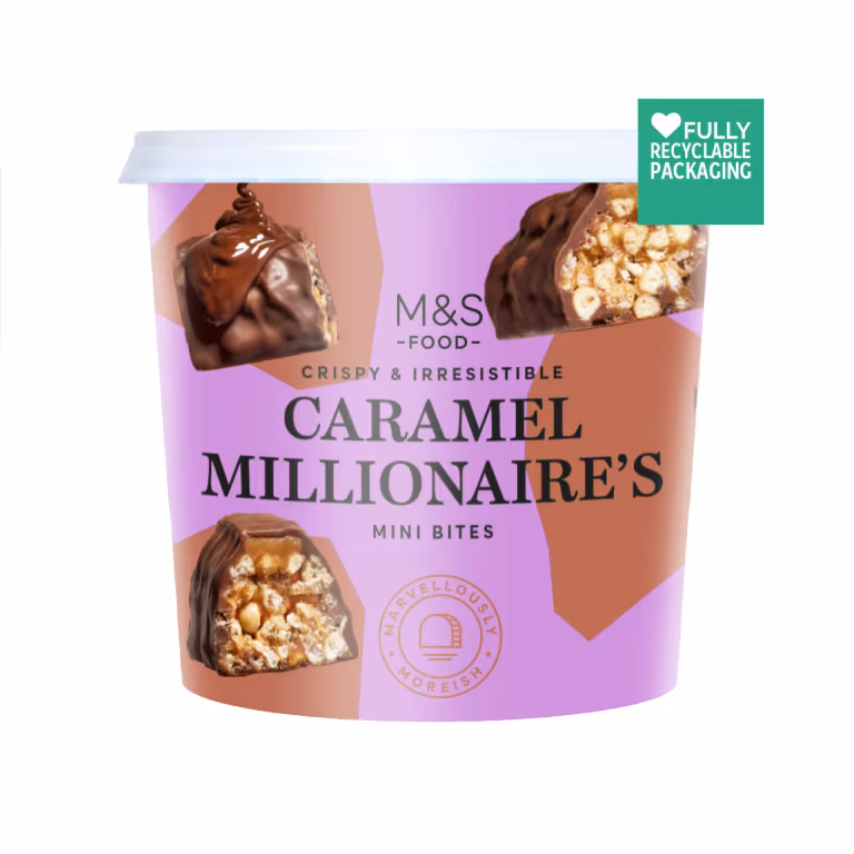 M&S Extremely Indulgent Millionaire's Mini Bites