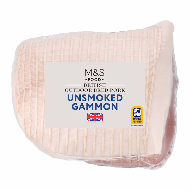 M&S British Outdoor Bred Pork Unsmoked Gammon