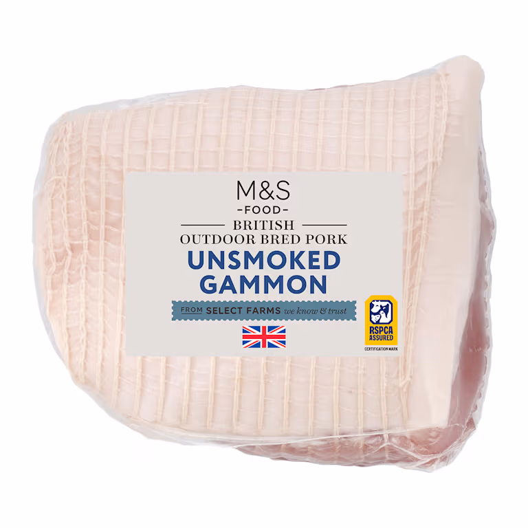 M&S British Outdoor Bred Pork Unsmoked Gammon