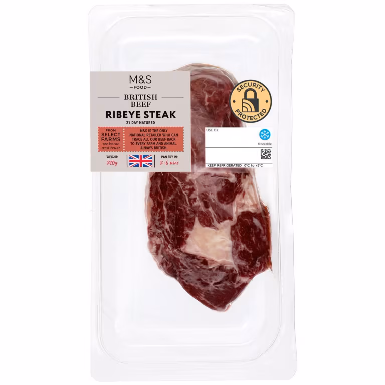 M&S British Ribeye Steak