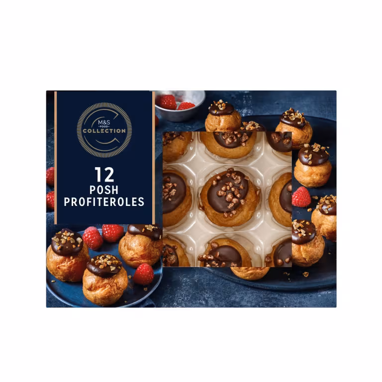 M&S Collection Posh Profiteroles