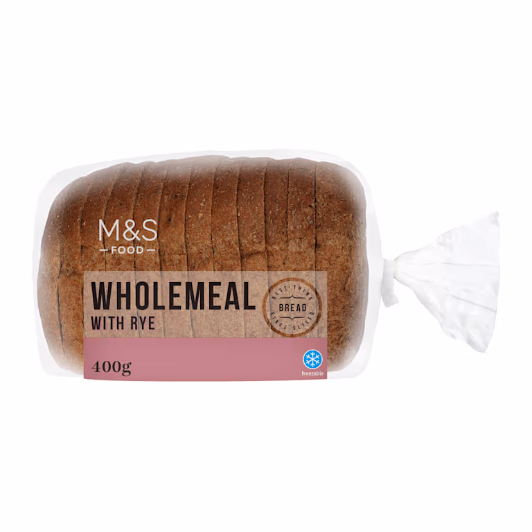 M&S Wholemeal with Rye Sliced Bread