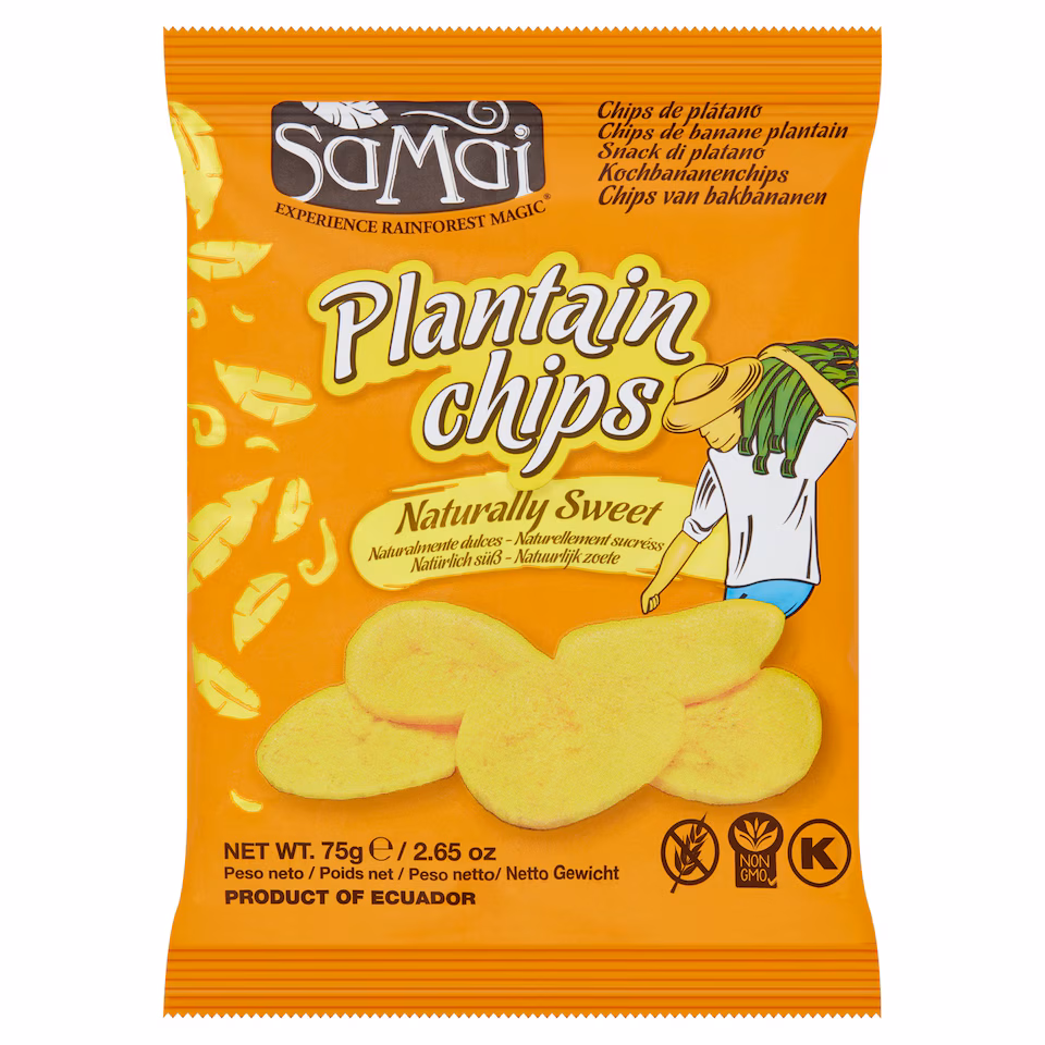 Samai Sweet Plantain Chips 75G