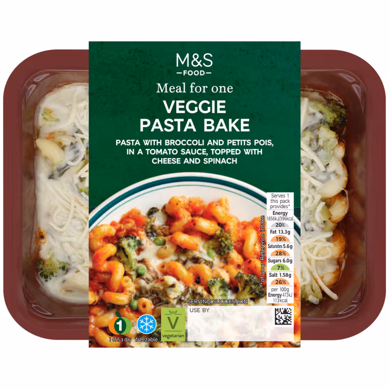 M&S Veggie Pasta Bake