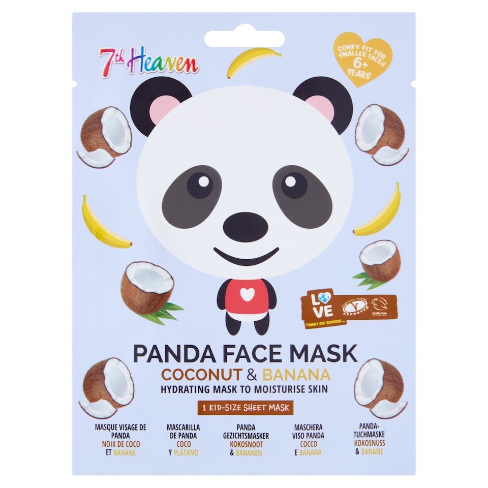 7th Heaven Panda face sheet mask