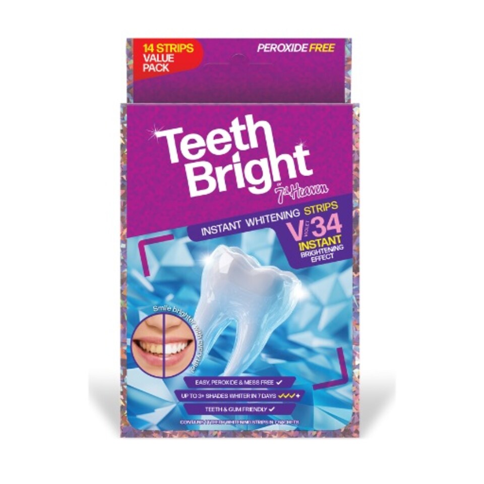 7H Teeth Whitening Strips - 7 sachets
