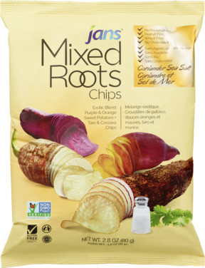 Jans Mixed Roots Chips Coriander Sea Salt