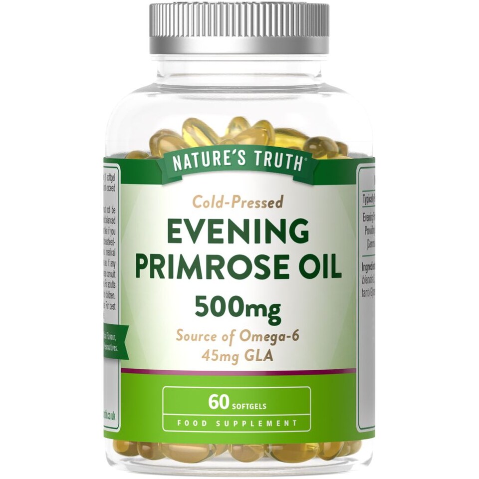 Evening Primrose Oil 500 mg | 60 Count | Nature's Truth