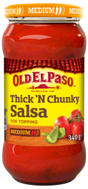 Old El Paso Thickn Chuncy Salsa med 340g