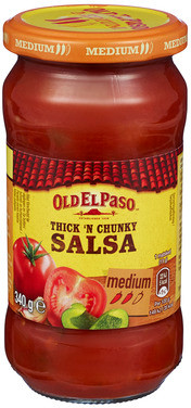 Old El Paso Thickn Chuncy Salsa med 340g
