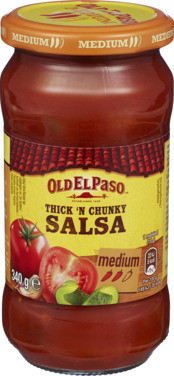 Old El Paso Thickn Chuncy Salsa med 340g