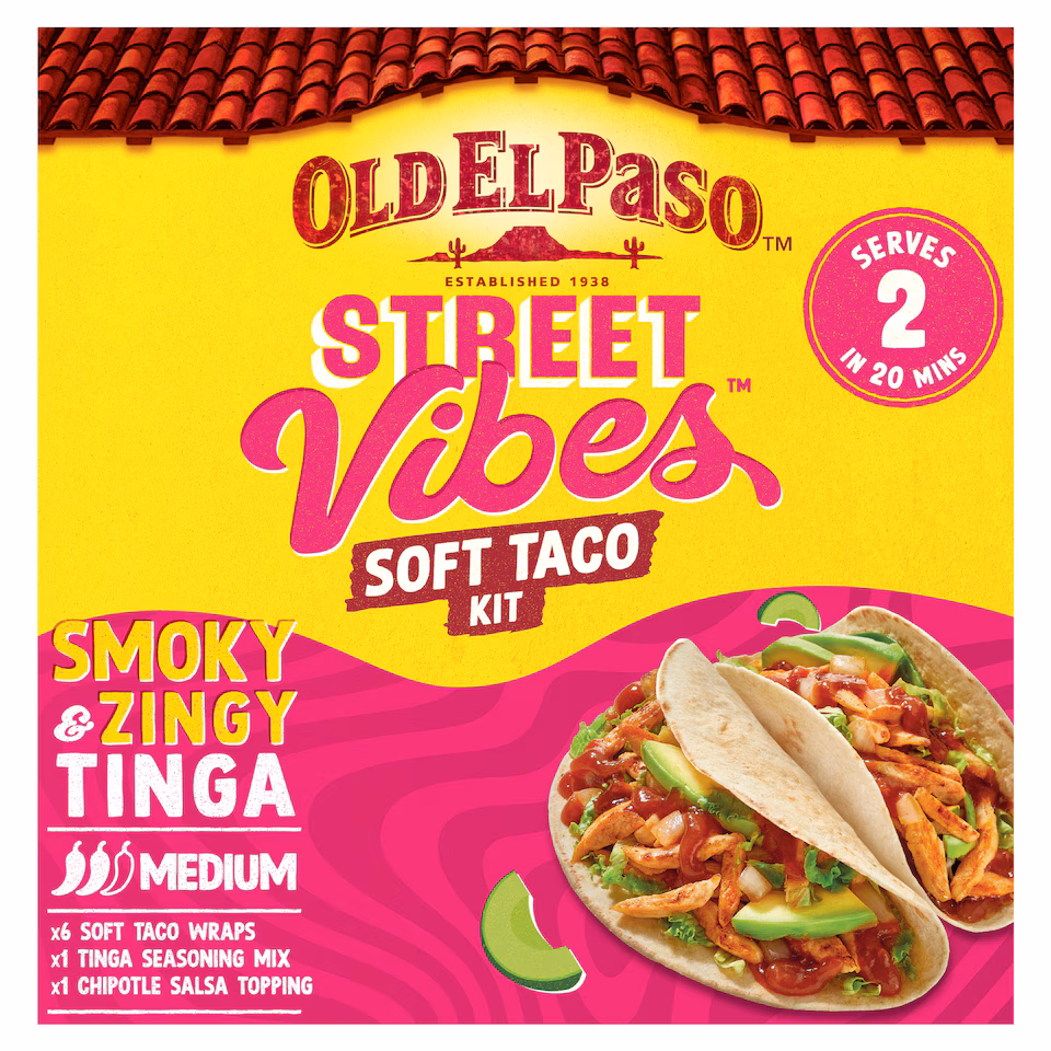 Old El Paso Street Vibes Soft Taco Kit Chipotle 257g