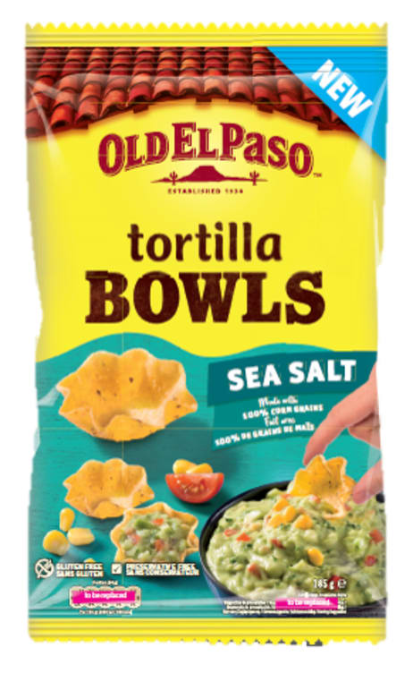 Tortilla Bowls Chips 150g Old El Paso
