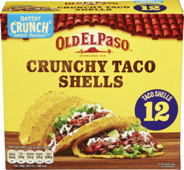 Old El Paso Crunchy Taco Shell 135g
