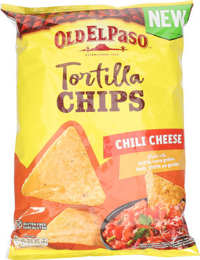 Old El Paso Chili Cheese Tortilla Chips 170g