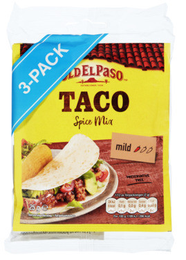 Taco Spice Mix 3p 3x25g Oep