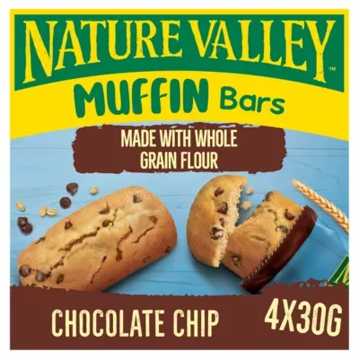 Nature Valley Cereal Bars Muffin Bars Chocolate Chip 4x30g