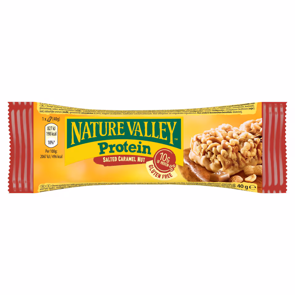 Nature Valley Protein Salted Caramel Nut Cereal Bar 40g