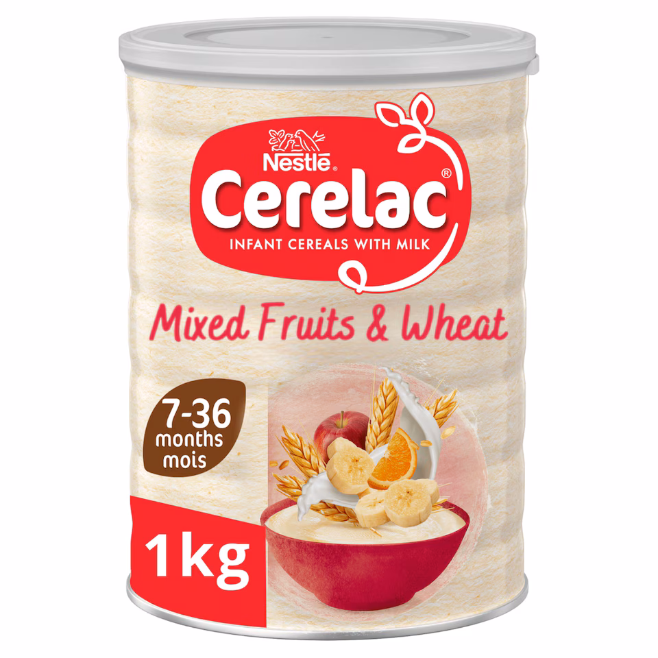 Cerelac Infant Cereals With Milk Mixed Fruits & Wheat 7+ Months 1kg