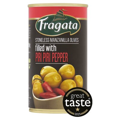 Fragata Stoneless Manzanilla Olives filled with Piri Piri