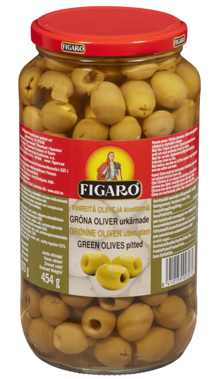Oliven Grønn u/Sten 935g Figaro