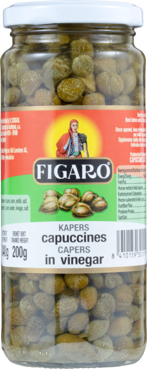 Kapers 200g glass Figaro
