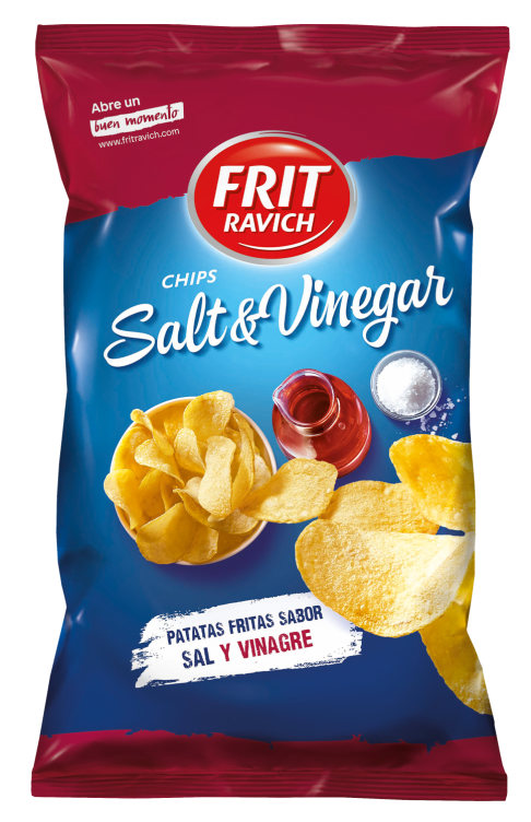 Chips Salt&Eddik 125g F.Ravich