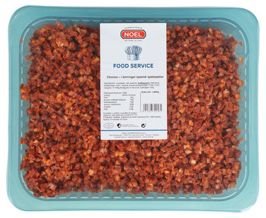 Chorizo i Terninger 1kg Noel