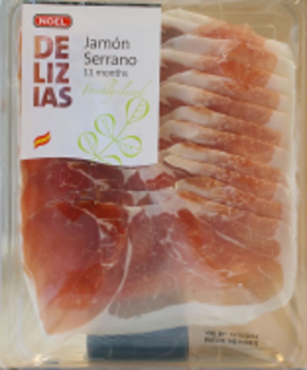 Serrano Skinke skivet 11mnd 120g Noel