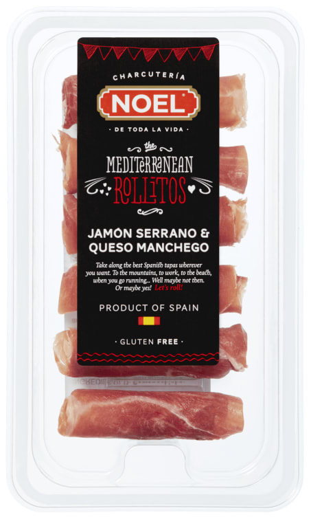 Serrano Skinke m/Manchego Ost 66g Noel