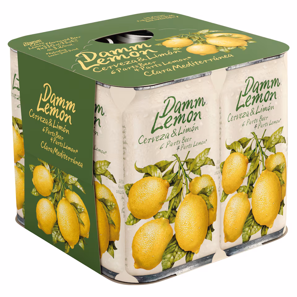 Damm Lemon Beer 4 x 330ml