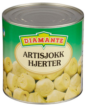 Artisjokk Hjerter 2.5kg Diamante