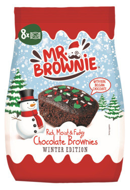 Mr Brownie Chocolate Christmas Brownie 200g