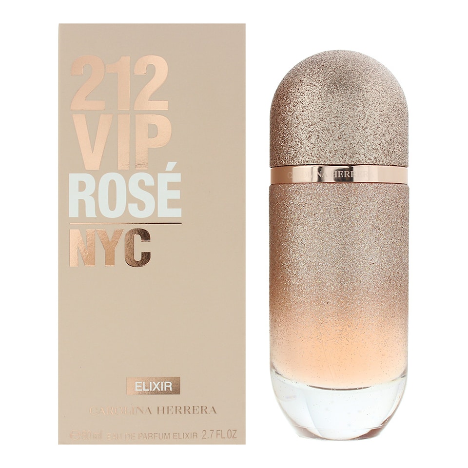 Carolina Herrera 212 Vip Rose Elixir Eau de Parfum 80ml Spray for Her