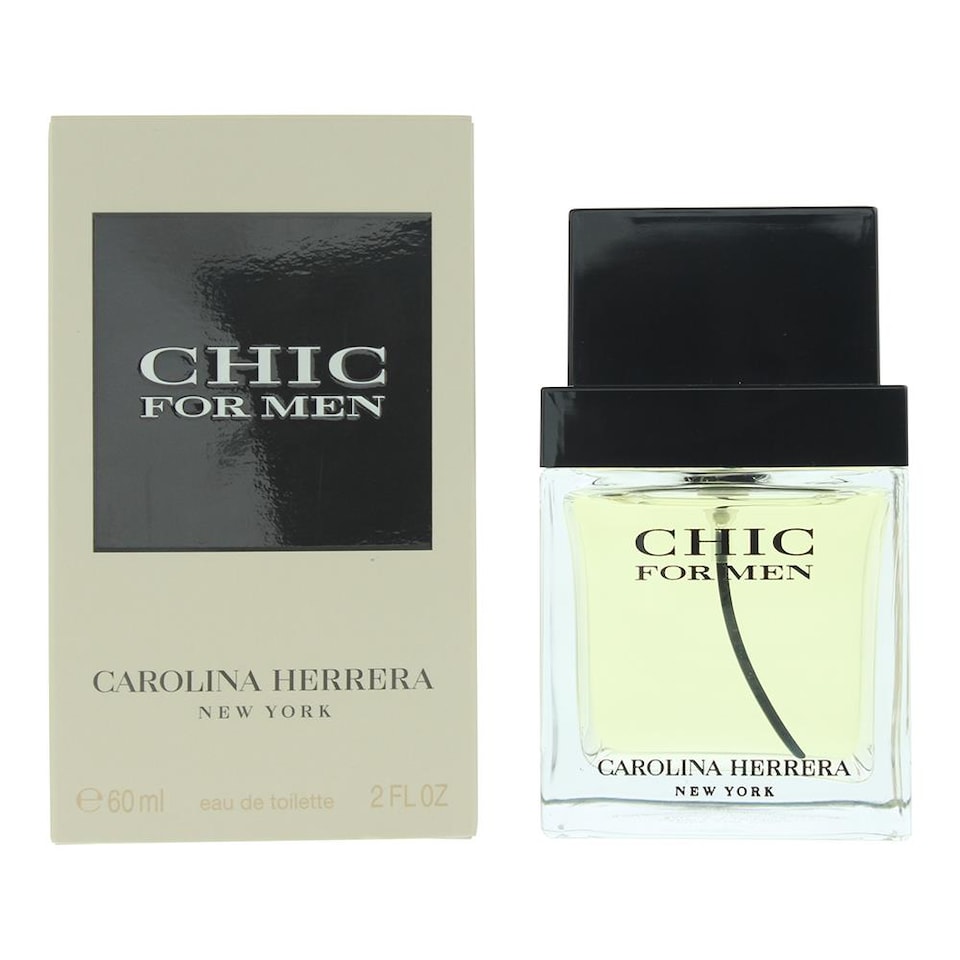 Carolina Herrera Chic For Men EDT 60ml Fragrance