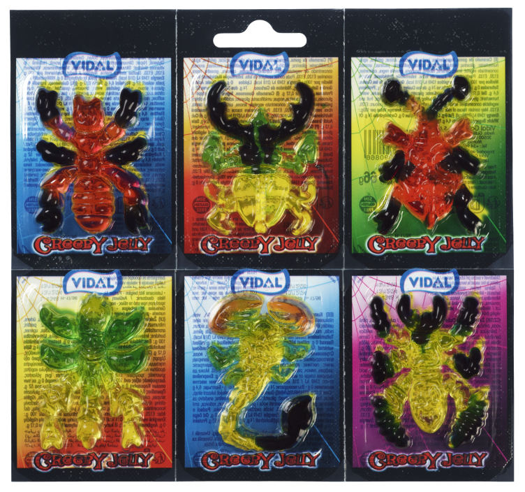 Jelly Creepy Gelefigurer 66g Vidal