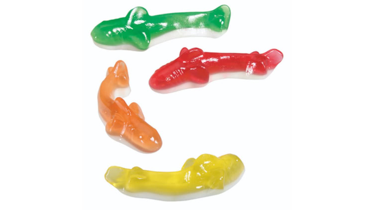 Søt Gelehai 3x1kg Snop