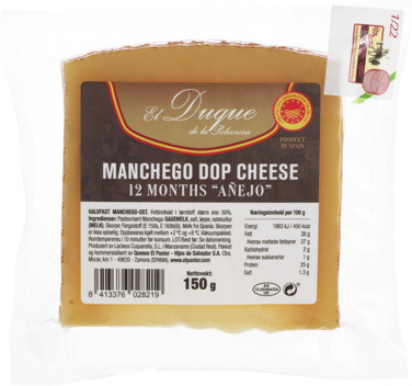 Manchego Dop 150g 12 Months