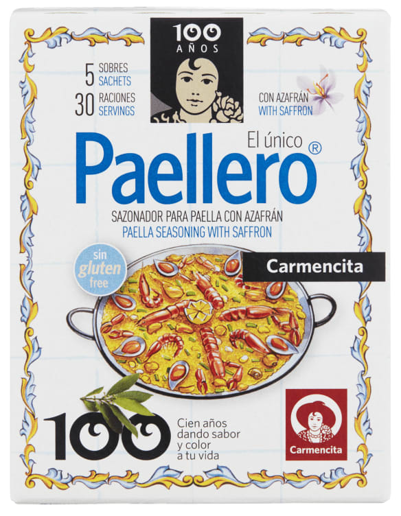 Paellakrydder 4gx5stk Carmencita