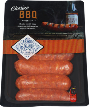 Chorizo Bbq 300g Stekes Carsodo