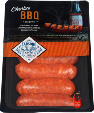 Chorizo Bbq 300g Stekes Carsodo