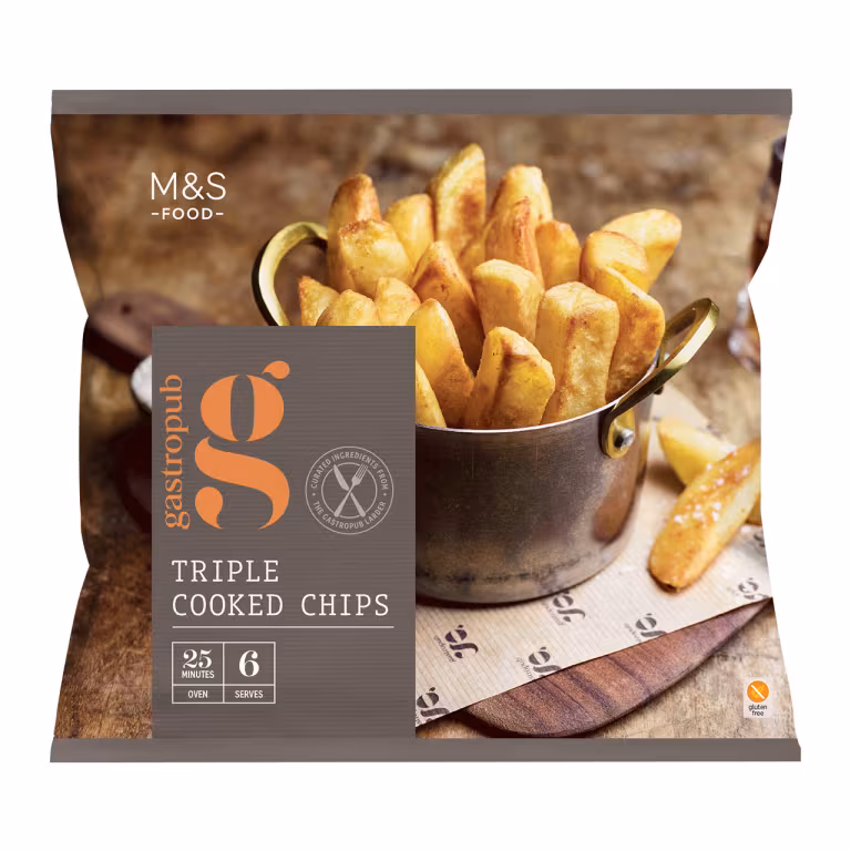 M&S Crispy & Fluffy Triple Cooked Chips