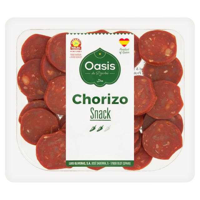L'oasis Halal Turkey Chorizo Tapas 80g
